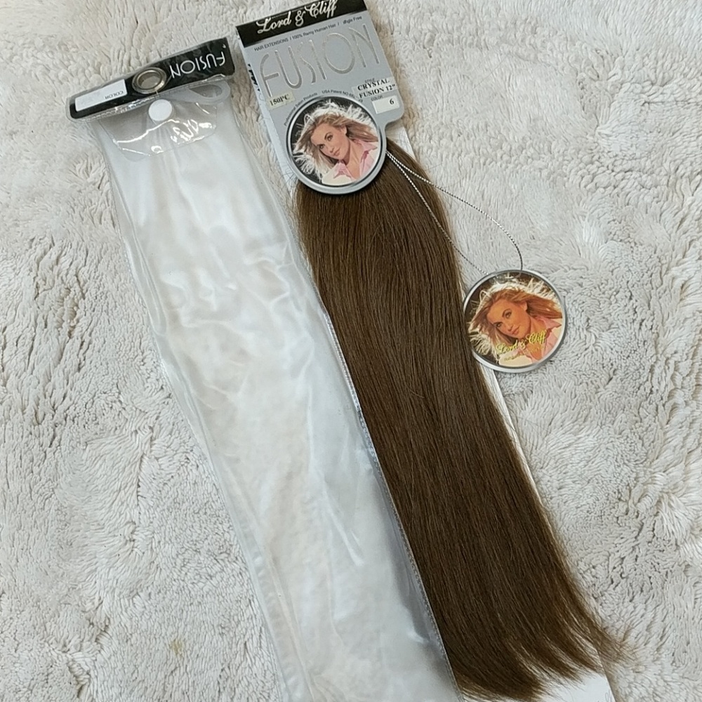 Remy fusion human hair extension 150 piece Brown